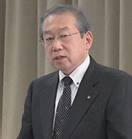 一般社団法人富山県緑化造園土木協会　会長　加茂輝隆氏