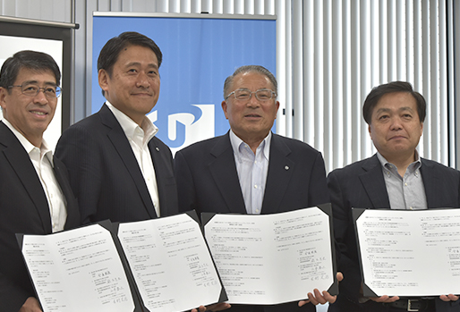 ＮＴＴ西日本・ＮＴＴアドバンステクノロジ・大学との覚書