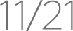 11月21日